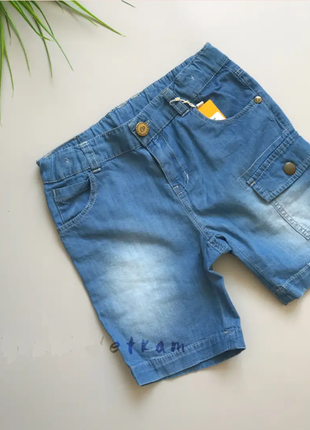 Шорти дитячі джинсові для хлопчика тм бембі шр6651 фото