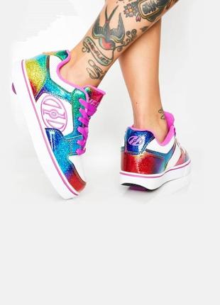 Кеды ботинки кроссовки ролики с колесами heelys motion plus