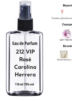 Жіночий аромат 212 vip rosé carolina herrera 110 мл