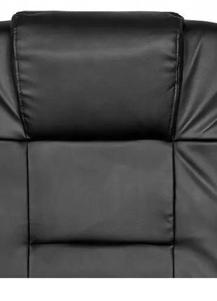 Офісне крісло malatec 8982 чорне6 фото