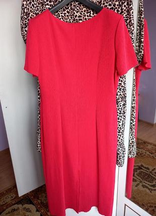 Фірмове плаття сукня міді гофре тканина купро6 фото