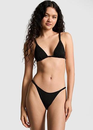 Черный купальник бикини victoria's secret original pink