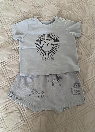 Детская футболка и шорты