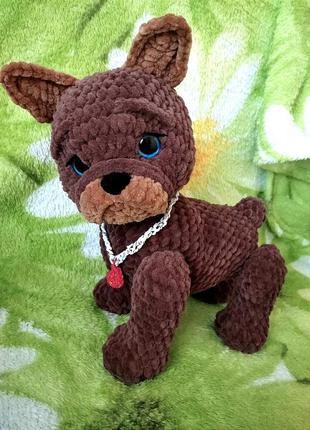 Цуценята з плюшевої пряжі