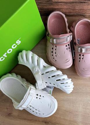 Crocs echo clog кроксы сабо унисекс новинка сезона лидер продаж crocs