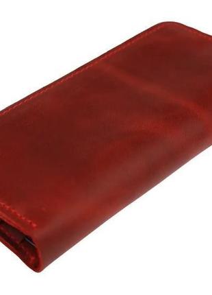 Гаманець жіночий шкіряний червоний