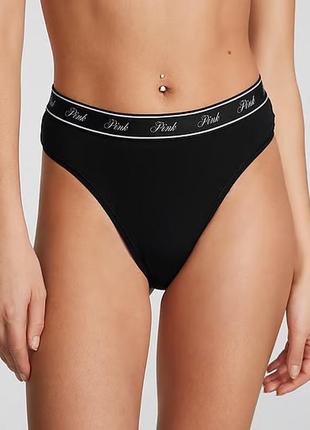 Хлопковые бразильяны logo cotton brazilian panty оригинал