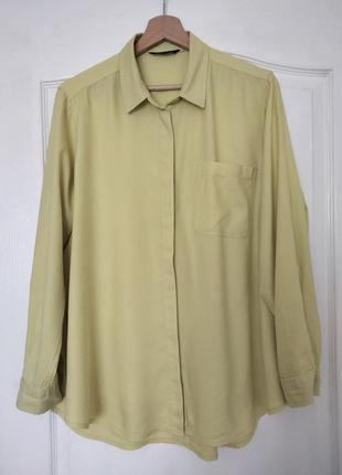 Лимонная рубашка 16 размер.1 фото