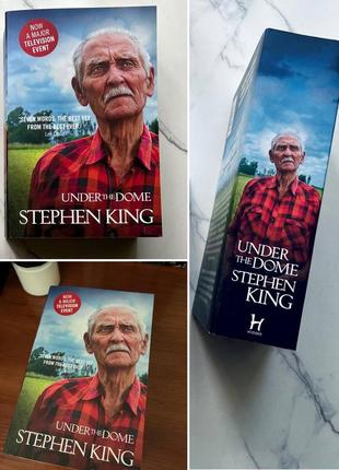 Продаж книжки на английском языке стивен кинг под куполом, under the dome
