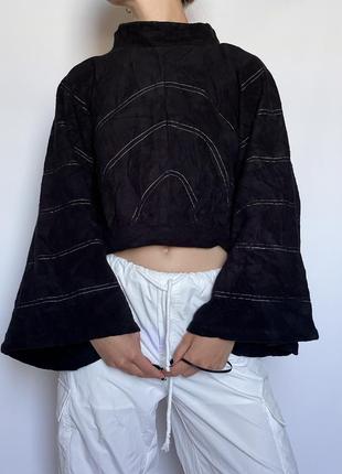 Флисовый свитшот