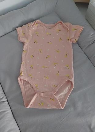 Боди на девочку 3-6 месяца