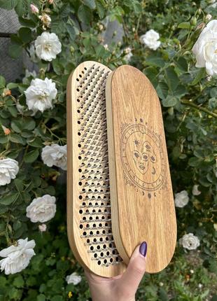 Доска садха 10 мм цинк. доска с гвоздями. доска для медитаций. доски садха