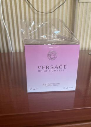 Versace bright crystal туалетна вода 50 мл