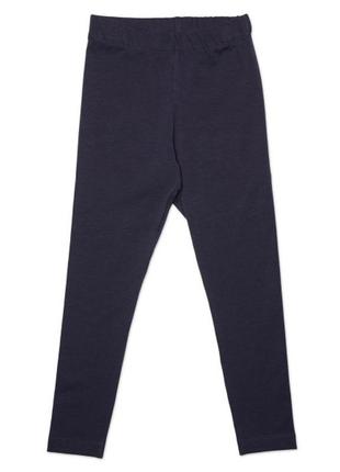 Базовые серые лосины для девочки