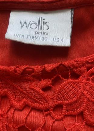 Эфекное красное платье, яркий насыщенный цвет, состояние новой, длина платья 91см.