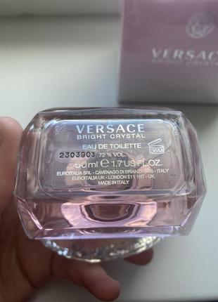 Versace bright crystal туалетна вода 50 мл3 фото