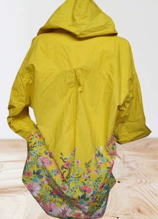 Італійська котонова подовжена вітровка оверсайз