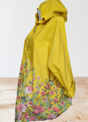 Італійська котонова подовжена вітровка оверсайз