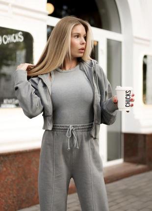 Спортивний костюм зара, zara, графіт штани палаццо