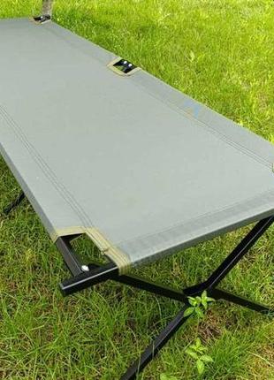 Розкладачка типу нато надміцна. розмір 1960*65*47 (дшв) розкладушка посиленої...