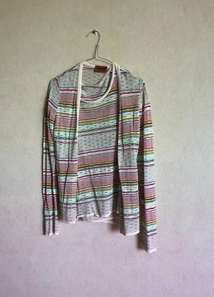 Ардиган missoni +блуза missoni