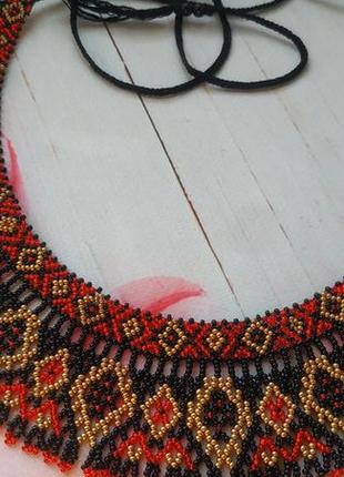 Силянка червоно чорна орнамент