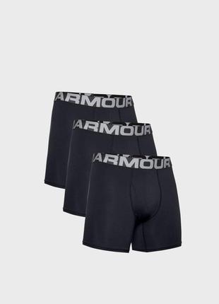 Чоловічі чорні боксери under armour нові труси чоловічі боксери