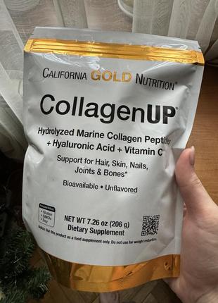 Морской коллаген california gold nutrition collagen 206 г