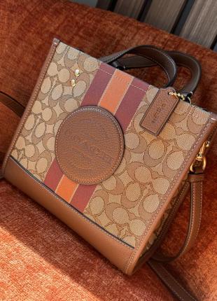 Сумка coach dempsey tote bag 22 оригинал