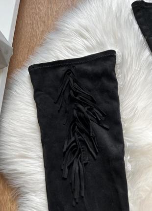 Шикарні ботфорти високі сапоги сапожки чоботи чулки демі осінь