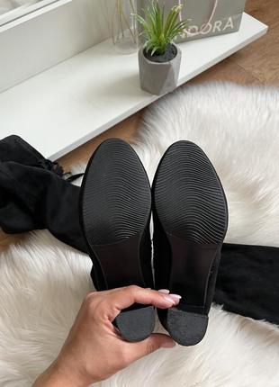 Шикарні ботфорти високі сапоги сапожки чоботи чулки демі осінь