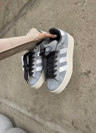Кроссовки кроссовки кроссовки кроссовки adidas campus 00s grey premium кроссовки адидас кампус адидас кампус серые4 фото