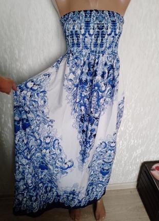 Фірмве красиве плаття -сарафан 👗5 фото