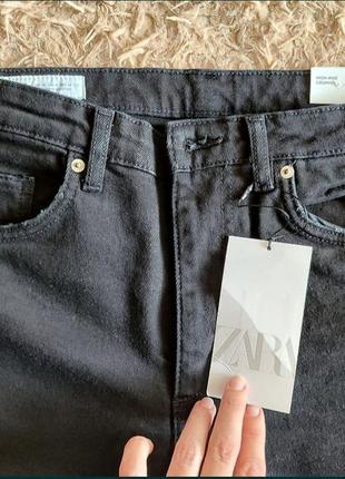 Джинсы zara укороченные3 фото