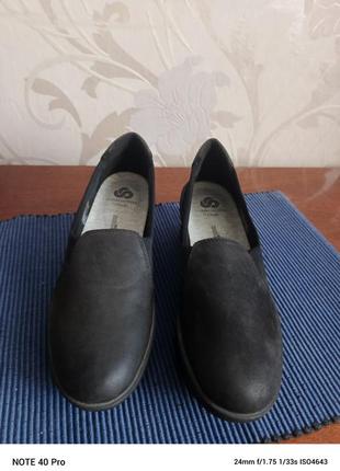 Распродажа! туфли clarks на танкетке, оригинал!
