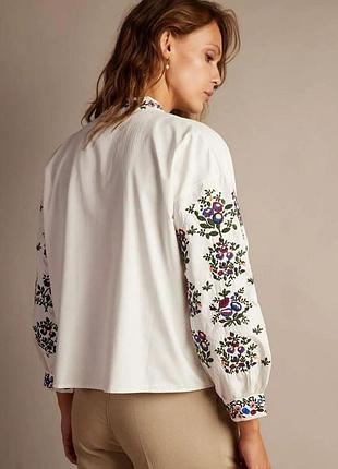 ❤️ невероятная вышитая женская рубашка белая вышиванка вышитая вышивка белый
