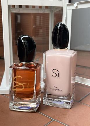 Духи жіночі giorgio armani si 100 та 50 мл. оригінал без коробки!