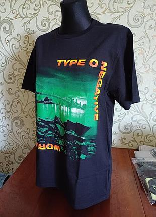 Type o negative футболка. метал мерч