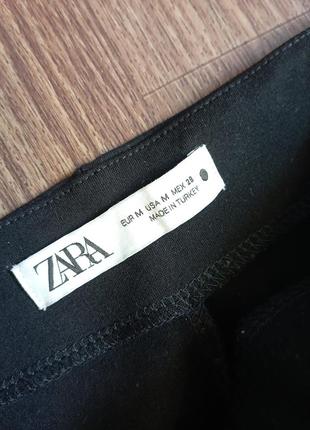 ❤️завышенные брюки с разрезами по бокам zara2 фото
