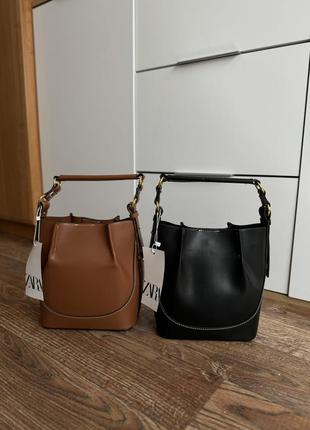 Сумка zara чорна