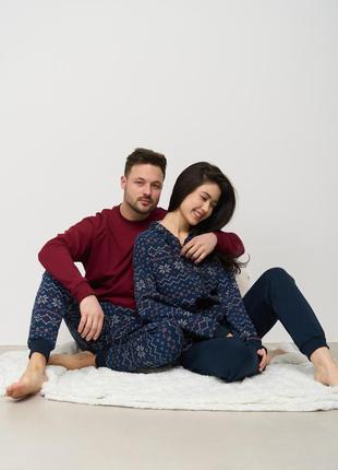 Чоловічий теплий костюм, family look