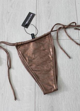 Низ купальника в бронзовый оттенок plt