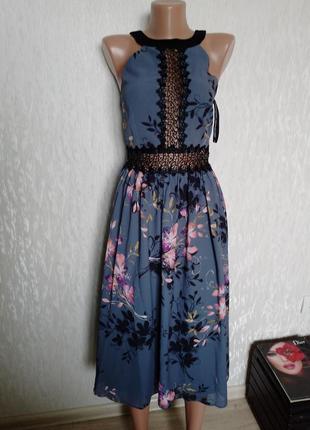 Фирменное красивое платье -сарафан 👗82 фото