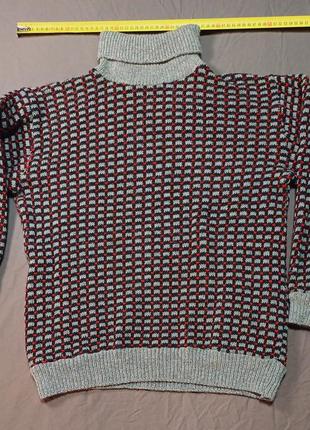 Плечи 50 см vintage norway свитер 60% ull 40% viscose size 50
