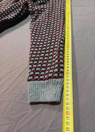 Плечи 50 см vintage norway свитер 60% ull 40% viscose size 50