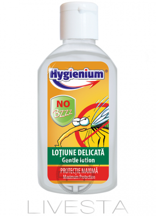 Ніжний лосьйон для захисту від укусів комарів hygienium, 85 мл