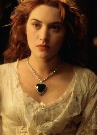 Вінтажний новий набір "titanic", кулон з ланцюжком і перстень.