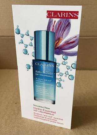 Clarins hydra-essentiel gemstone-embellished bi-phase serum увлажняющая сыворотка для лица 3,5ml