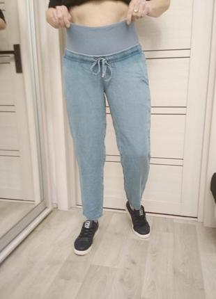 Літні джинси мом для вагітних.2 фото