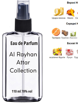 Жіночий аромат attar collection al rayhan 110 ml